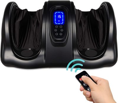 Shiatsu Foot Massager Kneading and Rolling for Foot, good for seniors and older people
