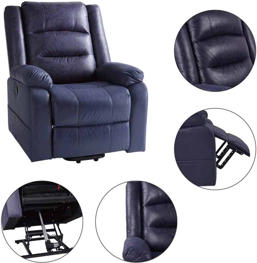 oneinmil Electric Power Lift Recliner Chair details