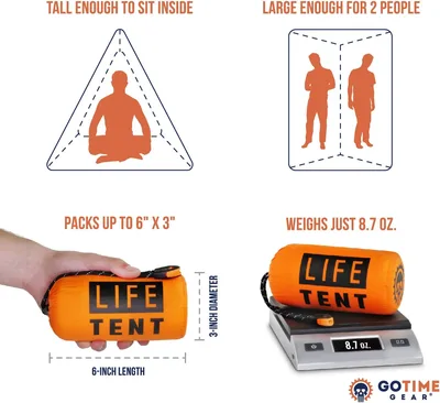 2 Person Emergency Tent